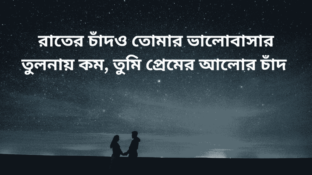 rater chad o tomar valobasar cheye kom tomar prem chader alo
